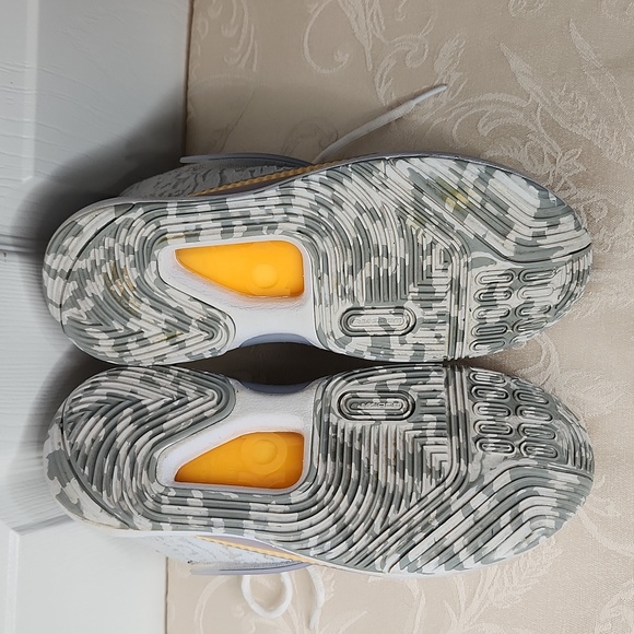 Mens Nike Kevin Durant XIV KD14 sneakers basketball wolf grey size 8 CW3935-100 - Picture 5 of 16